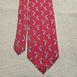 Barbara Blank Collectables Golf Tie Silk 59" x 3 3/4"